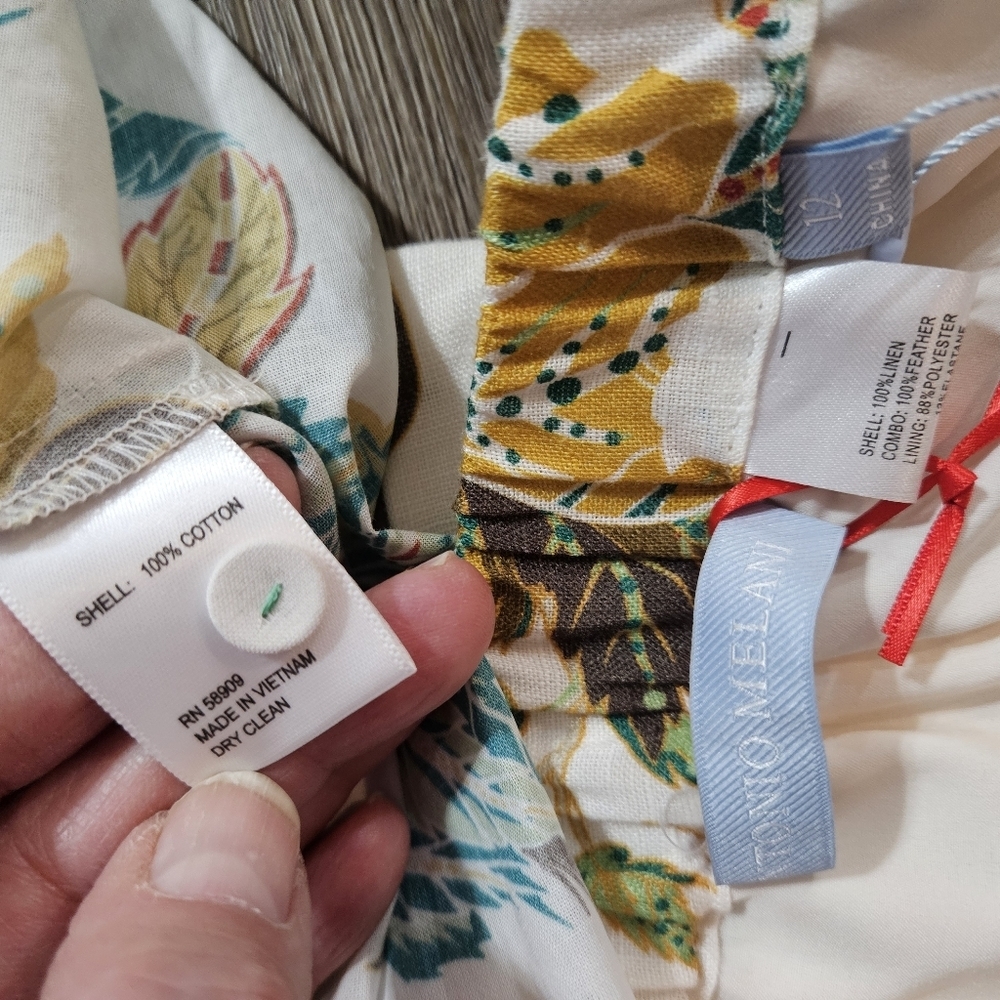 NWT Antonio Melanie Floral Pants  Matching Set Sz L - Picture 12 of 15